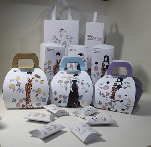 千花恋 花果茶包装设计的诗意呈现